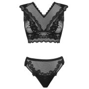 LIVCO CORSETTI FASHION – TIMOSAN LC 90631 SUJETADOR + PANTY NEGRO