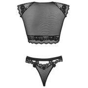 LIVCO CORSETTI FASHION – TIMOSAN LC 90631 SUJETADOR + PANTY NEGRO