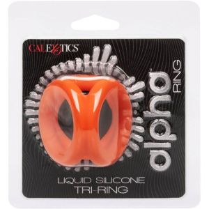 CALEXOTICS – ALPHA TRIPLE ANILLO NARANJA