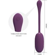 PRETTY LOVE – DOREEN HUEVO VIBRADOR RECARGABLE LILA