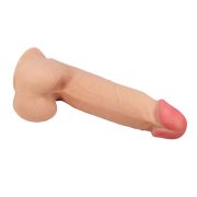 PRETTY LOVE – SLIDING SKIN SERIES DILDO REALÍSTICO CON VENTOSA PIEL DESLIZANTE 21.8 CM