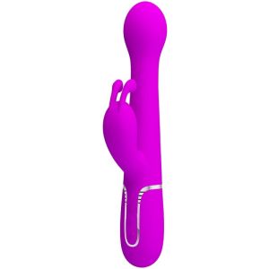 PRETTY LOVE – DEJON VIBRADOR RABBIT 3 EN 1 MULTIFUNCIÓN VIOLETA