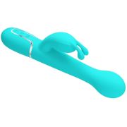 PRETTY LOVE – DEJON VIBRADOR RABBIT 3 EN 1 MULTIFUNCIÓN VERDE AGUA