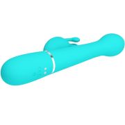 PRETTY LOVE – DEJON VIBRADOR RABBIT 3 EN 1 MULTIFUNCIÓN VERDE AGUA