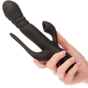 CALEXOTICS – VIBRADOR TRIPLE EUPHORIA NEGRO