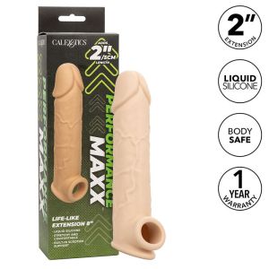 CALEXOTICS – PERFORMANCE MAXX EXTENSIÓN REALISTA 8 PIEL CLARO