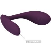 PRETTY LOVE – BAIRD G-SPOT 12 VIBRACIONES RECARGABLE LILA APP