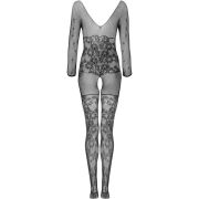 LIVCO CORSETTI FASHION – CELDON BODYSTOCKING CROTCHLESS NEGRO TALLA ÚNICA