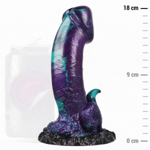 EPIC – BASILISK DILDO DOBLE PLACER ESCAMOSO TAMAÑO PEQUEÑO