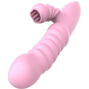 ARMONY – VIBRADOR MULTIFUNCION CON LENGUA ESTIMULADORA EFECTO CALOR ROSA