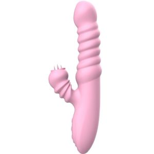 ARMONY – VIBRADOR MULTIFUNCION CON LENGUA ESTIMULADORA EFECTO CALOR ROSA