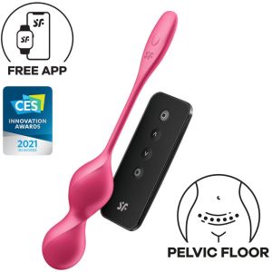 SATISFYER – LOVE BIRDS 2 BOLAS KEGEL VIBRADORAS + APP GRATUITA