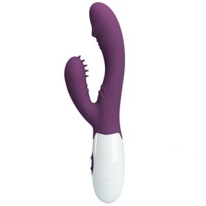 PRETTY LOVE – ANDRE VIBRADOR RABBIT  ESTIMULADOR PUNTO G MORADO