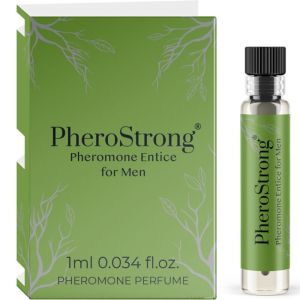 PHEROSTRONG – PERFUME CON FEROMONAS ENTICE PARA HOMBRE 1 ML