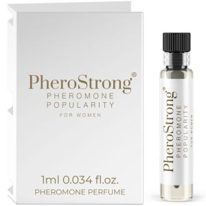 PHEROSTRONG – PERFUME CON FEROMONAS POPULARITY PARA MUJER 1 ML