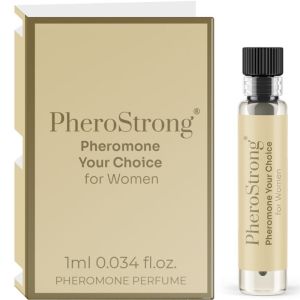 PHEROSTRONG – PERFUME CON FEROMONAS YOUR CHOICE PARA MUJER 1 ML