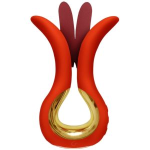 G-VIBE – GVIBE MAXI VIBRADOR CON DOS PUNTAS FLEXIBLES CORAL