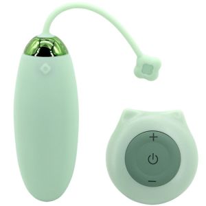 ARMONY – KITTY FUN HUEVO VIBRADOR CONTROL REMOTO 10 VIBRACIONES VERDE