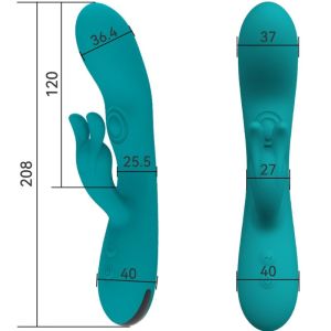 ARMONY – DANCING BUNNY VIBRADOR RABBIT 10 VELOCIDADES VERDE