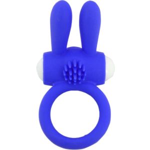 ARMONY – MR BUNNY ANILLO VIBRADOR SILICONA AZUL