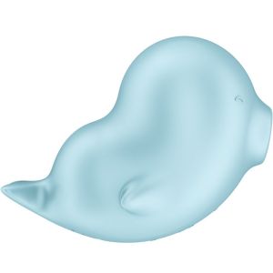 SATISFYER – SASSY SEAL ESTIMULADOR  VIBRADOR AZUL