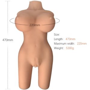 ARMONY – TORSO FEMENINO REALISTICO MODELO 6