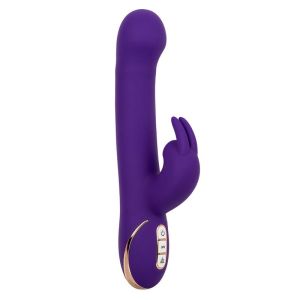 CALEXOTICS – JACK VIBRADOR RABBIT Y ESTIMULADOR 7 NIVELES DE VIBRACIÓN Y SUCCIÓN AZUL