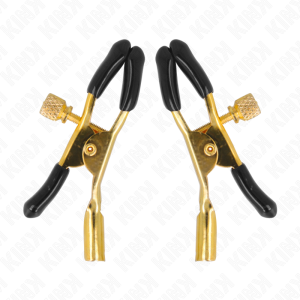 KINK – PINZAS PARA PEZONES DORADO 6 CM