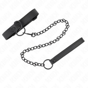 KINK – COLLAR CON CORREA 65 CM OSCURO AJUSTABLE 37-54 CM X 3 CM