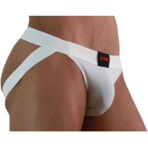 BURN – 007 JOCK LYCRA BLANCO S