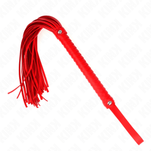 KINK – LÁTIGO CON MANGO TEXTURIZADO ROJO 48.5 CM