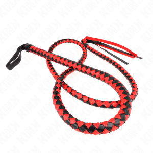 KINK – LÁTIGO DE SERPIENTE LARGO ROJO 210 CM