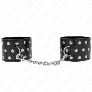 KINK – MUÑEQUERAS ESTILO PUNK AJUSTABLE 19-24 CM X 5.5 CM