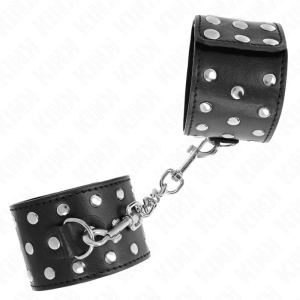 KINK – MUÑEQUERAS ESTILO PUNK AJUSTABLE 19-24 CM X 5.5 CM