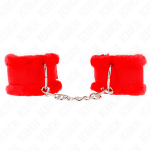 KINK – MUÑEQUERAS FORRADA ROJO AJUSTABLE 17-31 CM X 7 CM