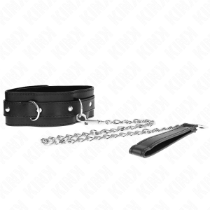 KINK – COLLAR CON CORREA 65 CM NEGRO 54 X 4.5 CM