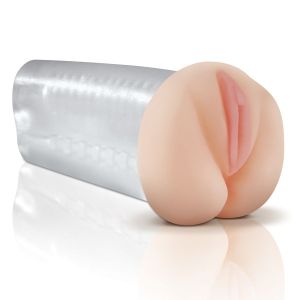 EXTREME TOYZ – MASTURBADOR VAGINA NATURAL – TRANSPARENTE