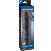 FANTASY X- TENSIONS – MEGA 3 EXTENSIÓN NEGRO PARA EL PENE