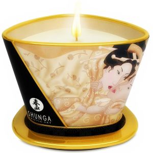 SHUNGA – MINI CARESS BY CANDELIGHT VELA MASAJE VAINILLA 170 ML