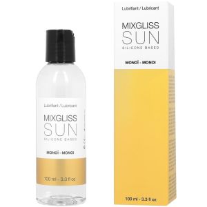 MIXGLISS – BASED LUBRICANTE BASE SILICONA ÁROMA MONOI 100ML