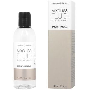 MIXGLISS – LUBRICANTE BASE SILICONA NATURAL 100ML