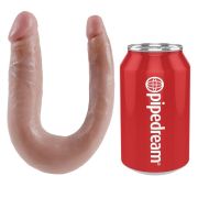 KING COCK – DILDO DOBLE PENETRACIÓN 12.7 CM NATURAL