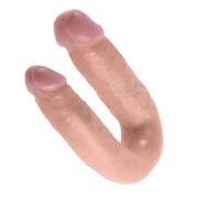 KING COCK – DILDO DOBLE PENETRACIÓN 13.9 CM NATURAL