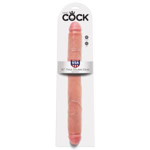 KING COCK – THICK DILDO DOBLE PENETRACIÓN 40.6 CM