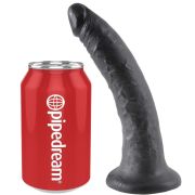 KING COCK – 7 PENE NEGRO 17.8 CM