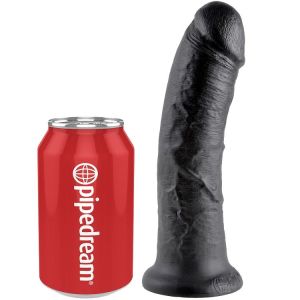 KING COCK – 8 PENE NEGRO 20.3 CM