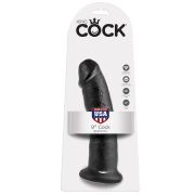 KING COCK – 9 PENE NEGRO 22.9 CM