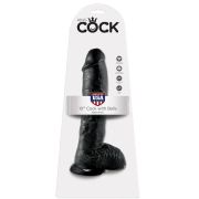 KING COCK – 10 PENE REALISTICO NEGRO 26.5 CM