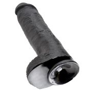 KING COCK – 11 PENE REALISTICO NEGRO 28 CM