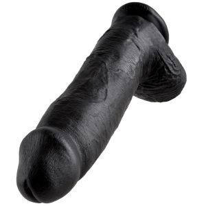 KING COCK – 12 PENE REALISTICO NEGRO 30.48 CM